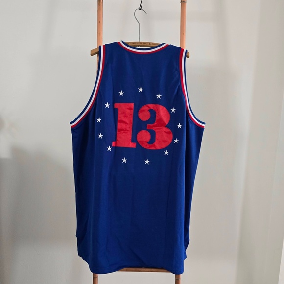 1964-65 Wilt Chamberlain Throwback NBA Jersey 2XL - Mitchell and Ness - - Picture 8 of 11
